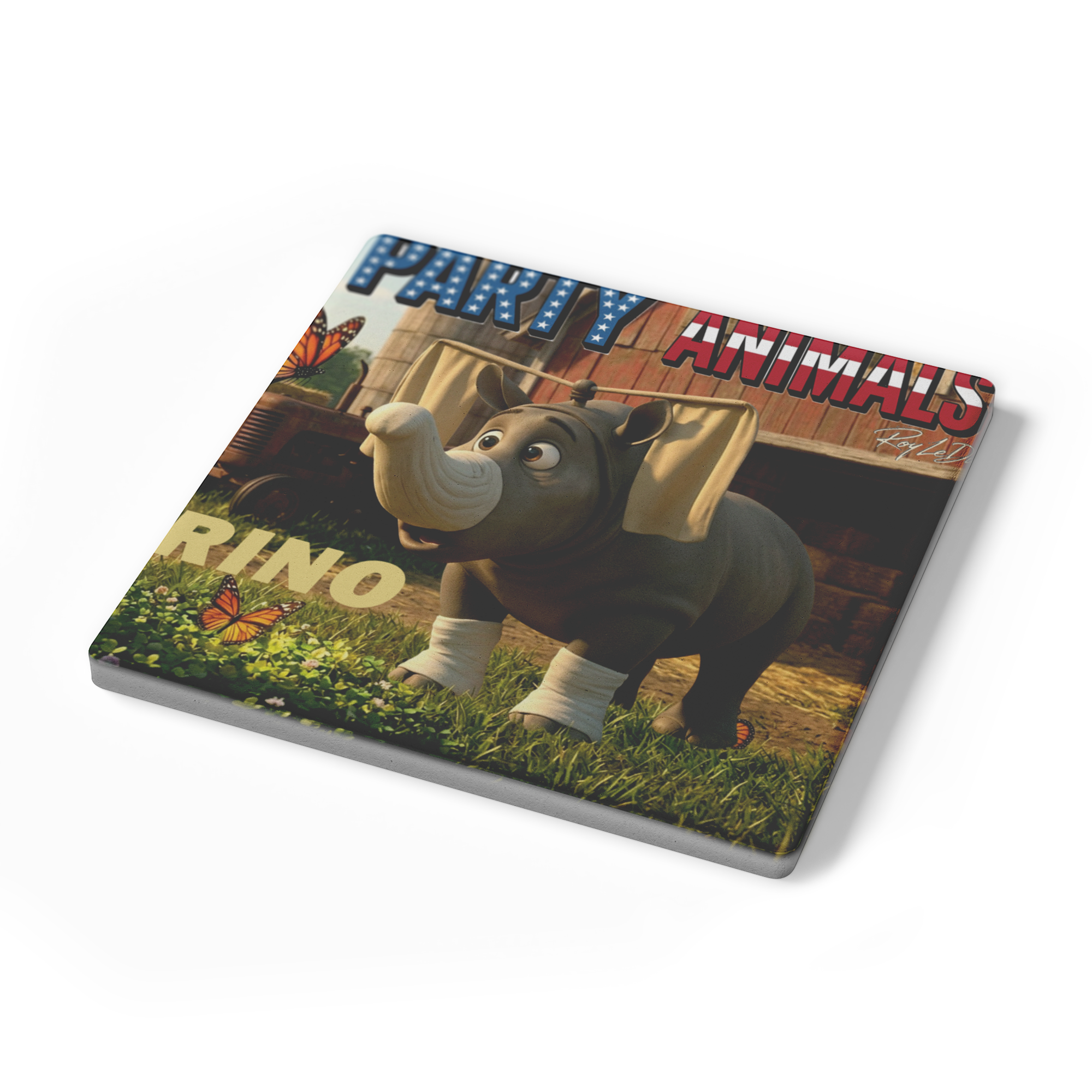 PARTY_ANIMAL_RINO_STONE_COASTER_SquareStoneCoaster_Angle_Mockup.png_15764315